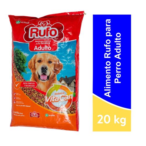 Comida Rufo Perro Adulto 20 Kg