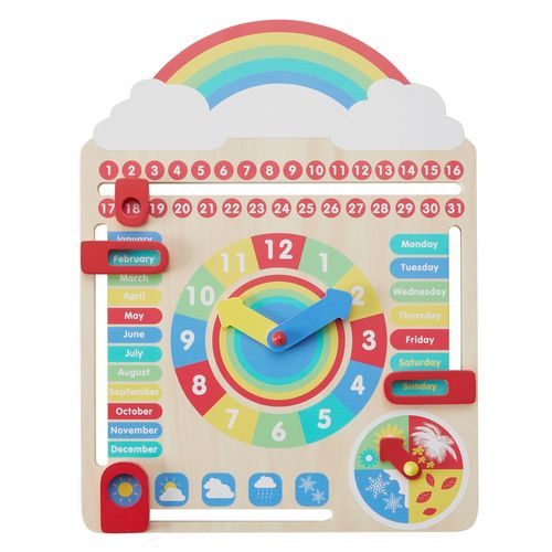 Calendario y reloj Teamson Kids educativo
