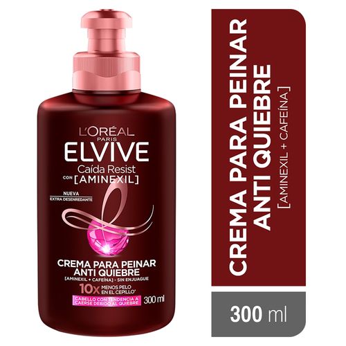 Crema para peinar L'Oreal Paris, Elvive Antifall -300 ml