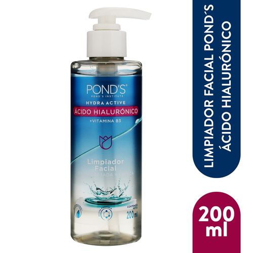 Ponds Limp Facial Acido Hialuron 200 g