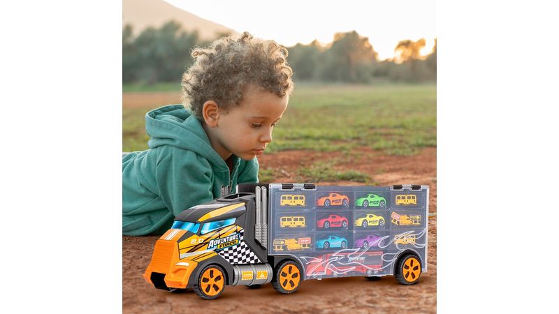 Comprar Camion Adventure Force transportador de vehículos