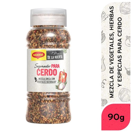 Sazonador Maggi De La Huerta Para Cerdo, Frasco - 90 g