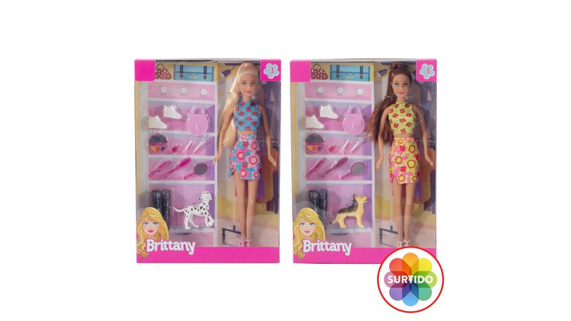 Comprar Muñeca Brittany con accesorios surtido Walmart El
