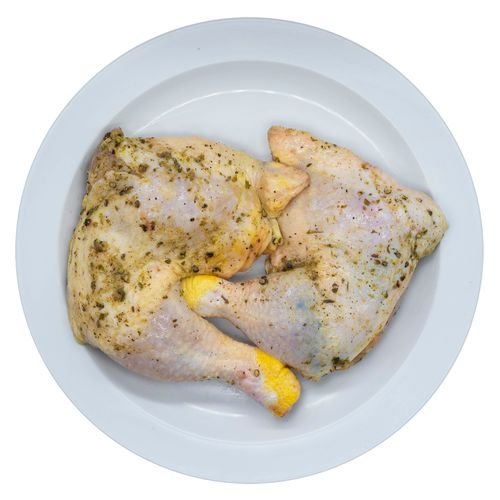 Muslo Pierna de Pollo Marinado, Precio Indicado Por Libra (454 g)