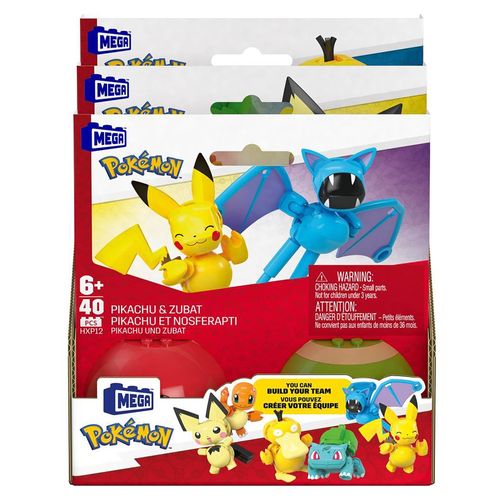 Paquete Mega Construx 2 Pokeballs