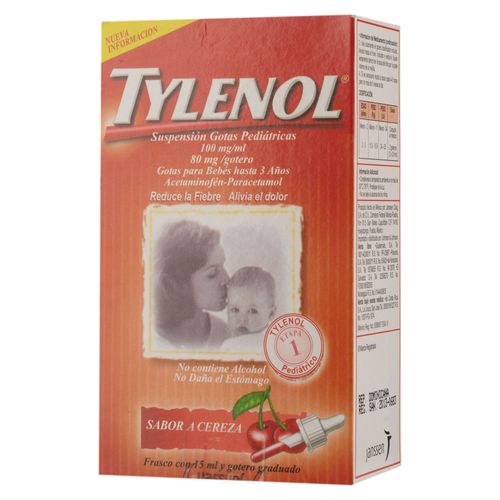 Tylenol Suspensión Pedriáticas 15 ml