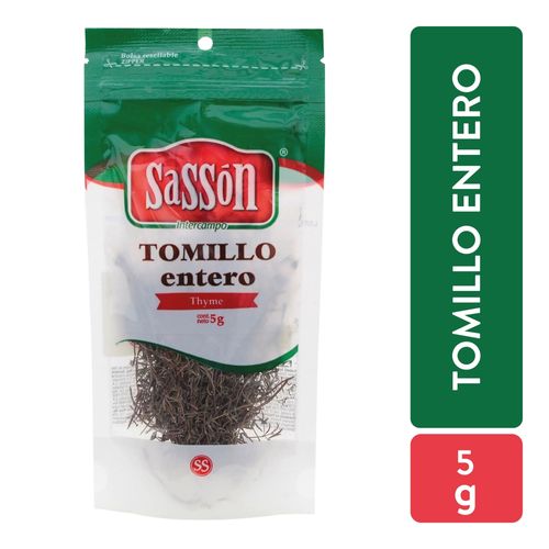 Especia Sasson Tomillo Entero - 5 g