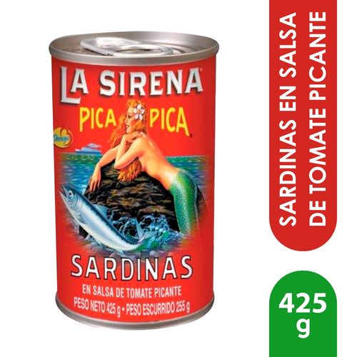 Sardina La Sirenita Pica Pica En Salsa Picante - 155 g