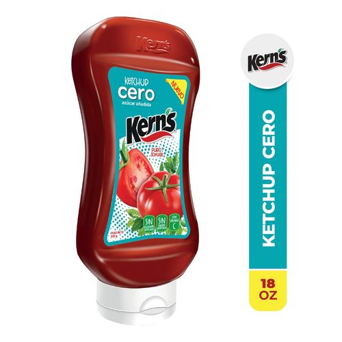 Kerns Ketchup Cero Azúcar - 520 g