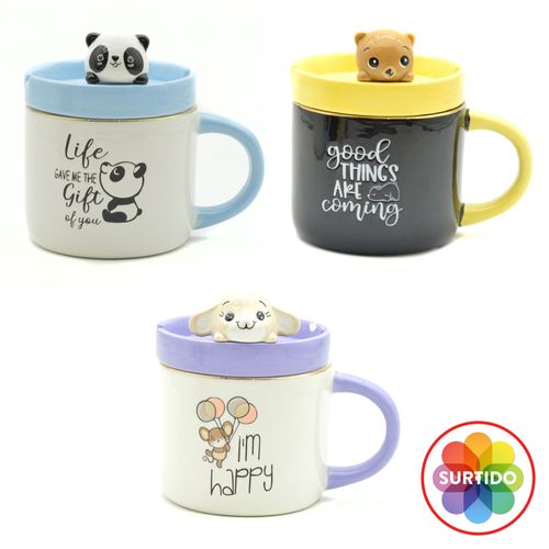 Jarra Mainstays, cerámica 3D Surtido -520 ml