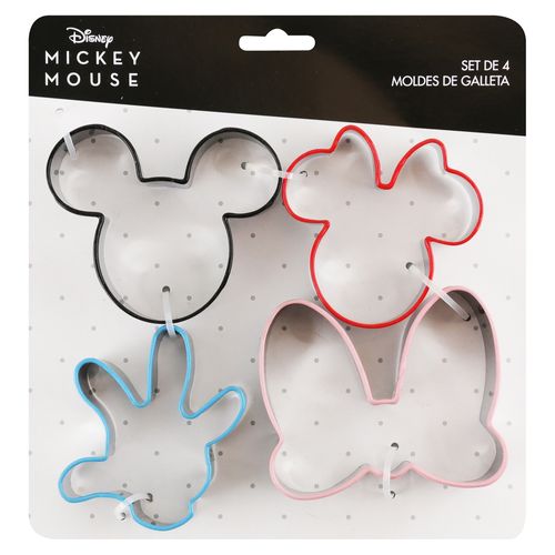 Disney Set De 4 Moldes Para Galletas