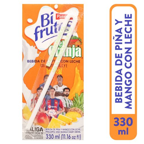 Bebida Tropical Con Leche Bifruta - 330 ml