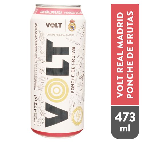 Energizante Volt Fruit Punch 473 ml Lata