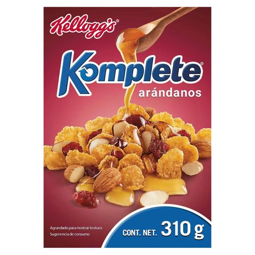 Cereal Kellogs Komplete Arandanos - 310 g