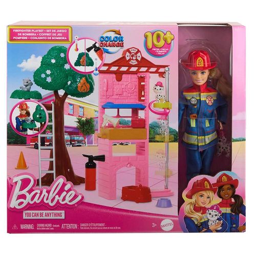 Muñeca Barbie Bombera al Rescate
