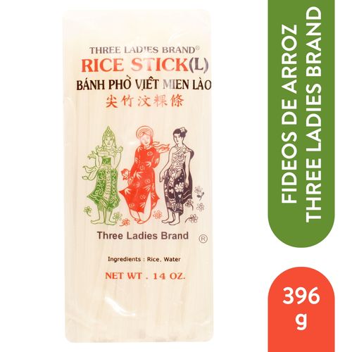 Fideo Arroz Three Ladies Talla L 14 Oz