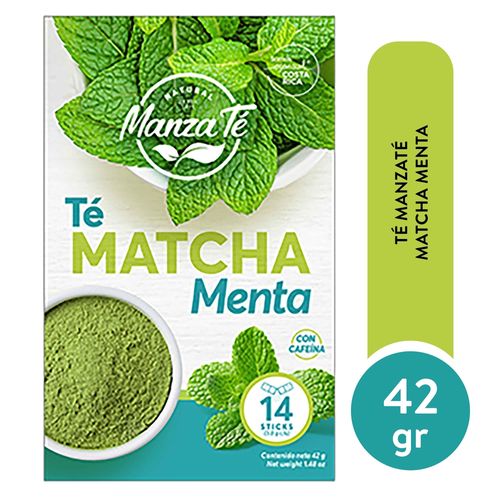 Te Matcha Menta Manzate 42 G
