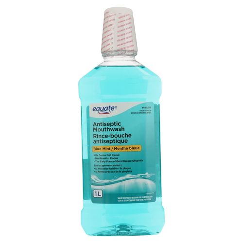 Enjuague Buc Equate Blue Mint 1000 ml