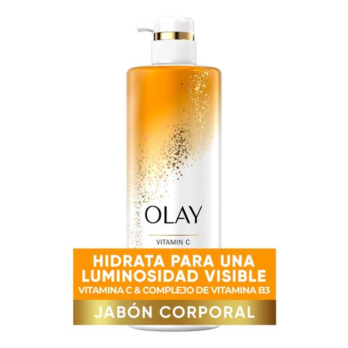 Jabón Líquido Olay, Cleansing & Brightening Con Vitamina B3 Y Vitamina C - 591 ml