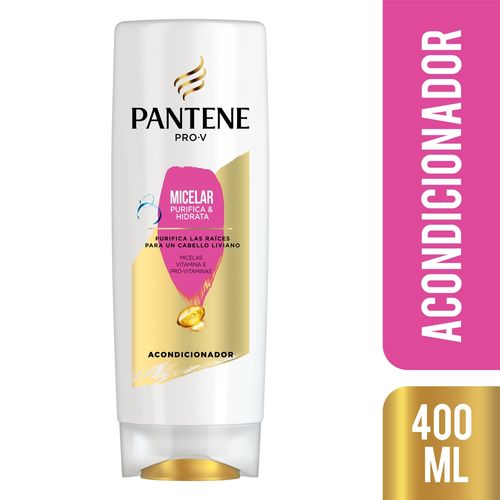 Acondicionador Pantene Pro-V Micelar Purifica & Hidrata - 400 ml