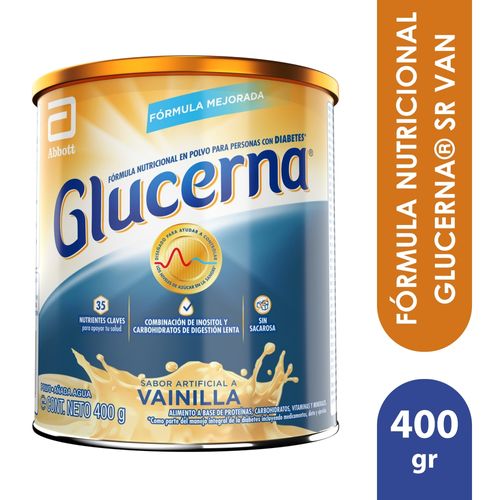 Fórmula Nutricional Glucerna® Sr Van Sabor Vainilla - 400 g