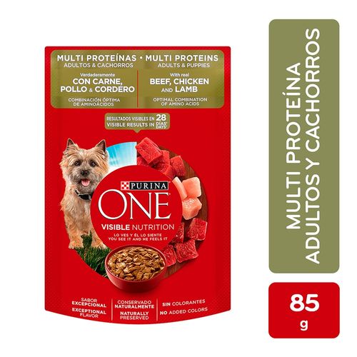 Pouch One Dog Multi Proteina - 85 g