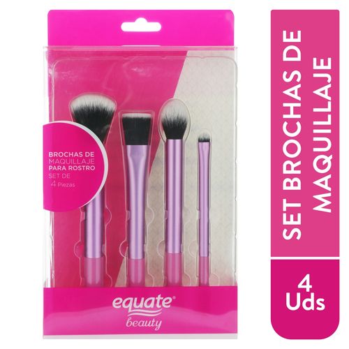 Set Brochas Equate De Maquillaje - 1 unidad