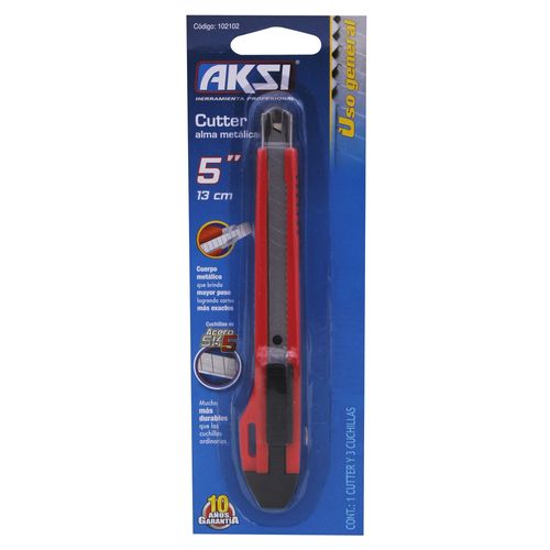 Cutter Aski Alma Metalica De 5 Blister