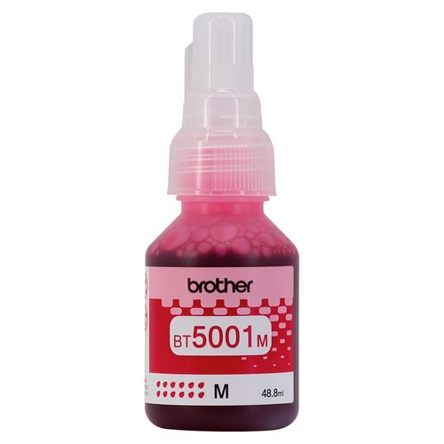 Botella de tinta Brother magenta BT5001M