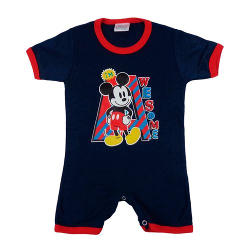 Mameluco Mickey Bebe Disney T 6 24M B