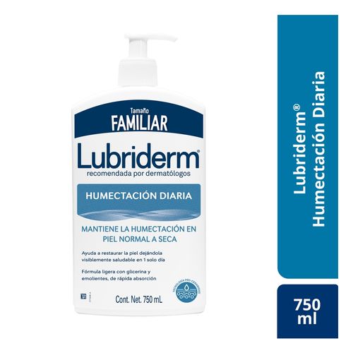 Lubriderm Humectacion Diaria 12x750 ml