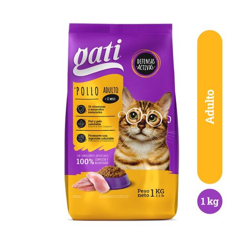 Alimento Para Gato Gati Pollo 1000 g