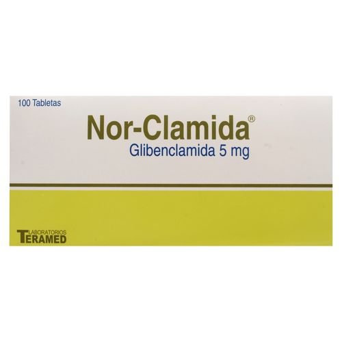 S-Nor-Clamida Teramed 5Mg 100 Tab - Precio indicado por tableta