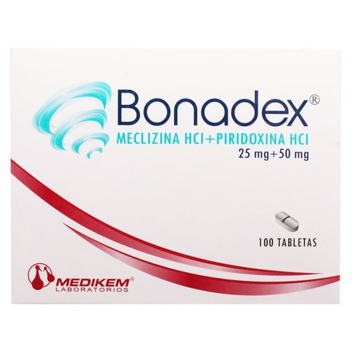 S-Bonadex 25Mg/50Mg 100 Tabletas