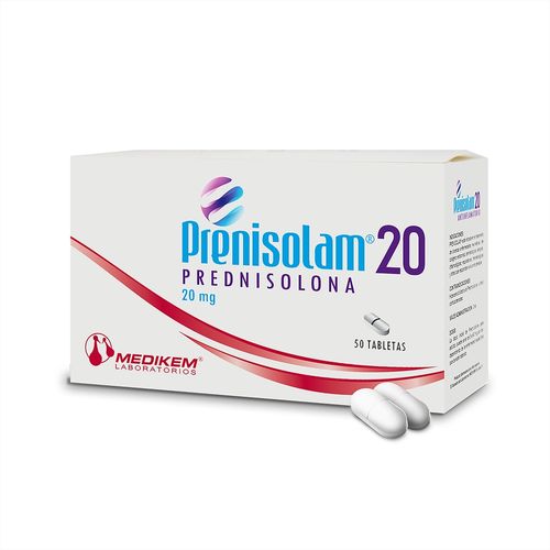 Prenisolam 20 Cja X 50 Tabs