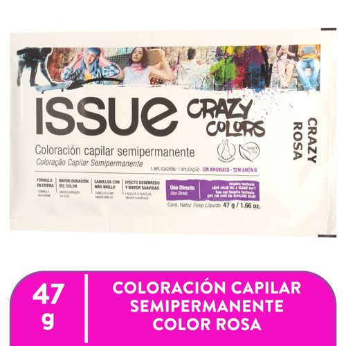 Issue Tintu Crazy Colors Sach Rosa 47 g