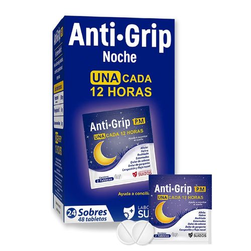 Antigrip Pm  Caja 24 Sobres