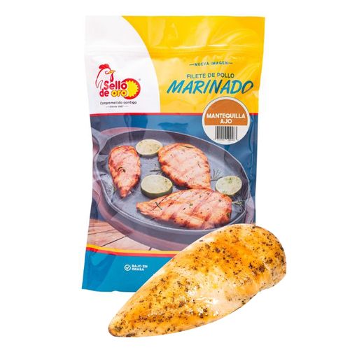 Filete Marinado Sello de Oro mantequilla de ajo -450 g