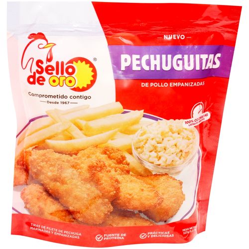 Pechuguitas De Pollo Empanizadas 227 g