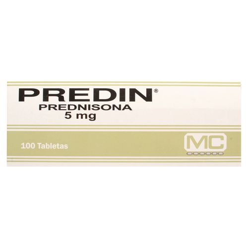 S Predin Lab Mc 5Mg 100 Tabletas