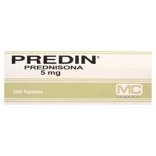 S Predin Lab Mc 5Mg 100 Tabletas