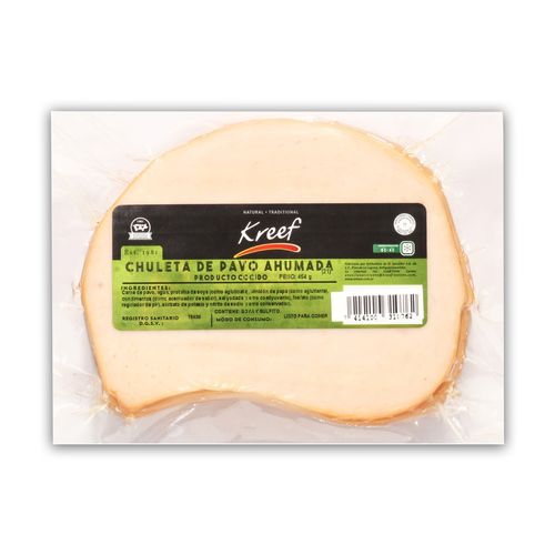 Kreef Chuleta De Pavo Ahumada 450 g