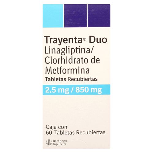 Trayenta Boehringer I Duo 2.5 850Mg 60T