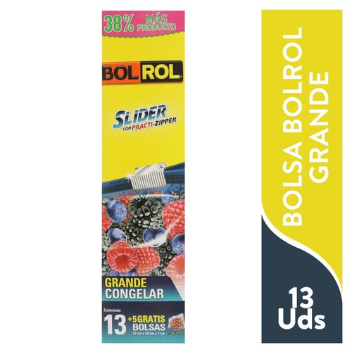 Bolsa Bolrol Slaider Congelar 13Ea Grand