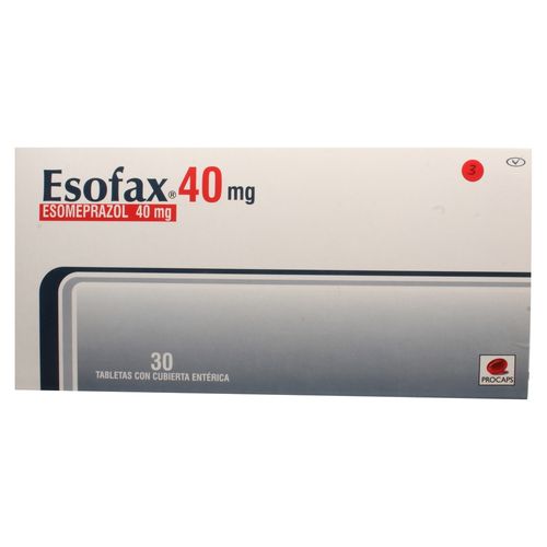 S-Esofax 40Mgs 30 Tabletas