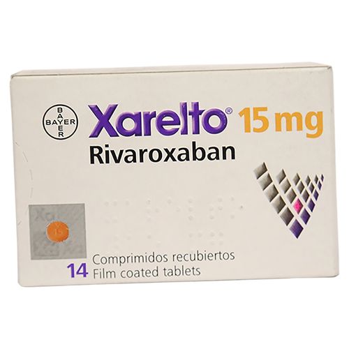 Xarelto Bayer Healthcare 15Mg 14Comp