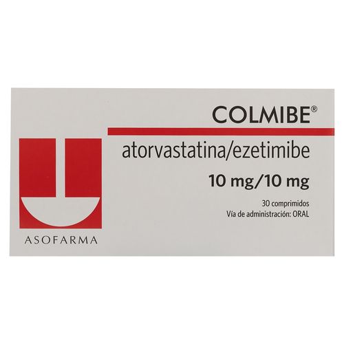 Colmibe 10Mg 10Mg Caja 30 Tabletas