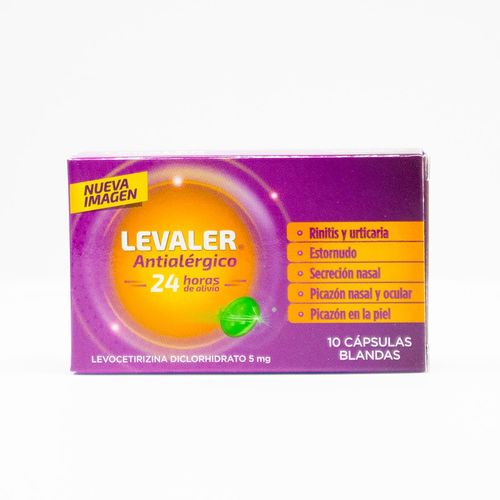 Levaler 5Mg 10 Capsulas