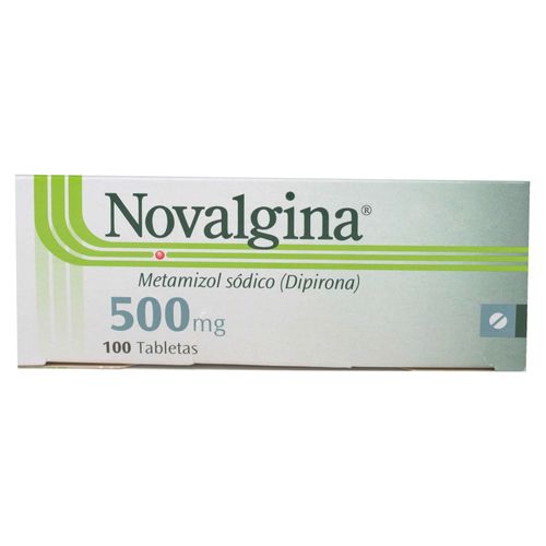 S-Novalgina 500Mg 100 Tabletas