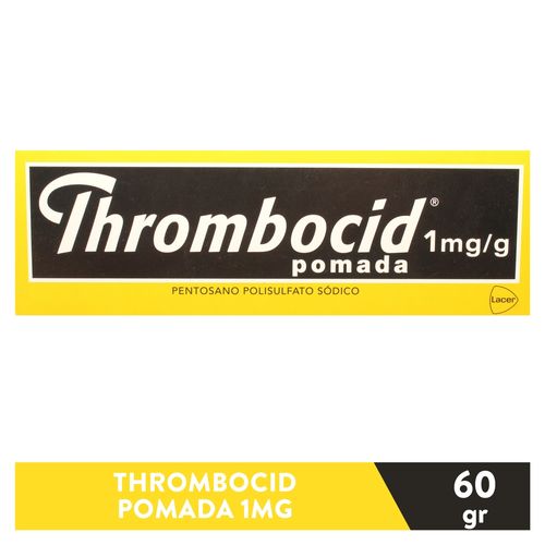 Thrombocid 0.05% 1Mg Tubo 60 g